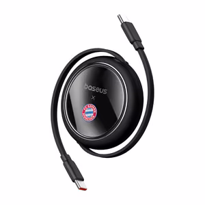 Кабель Baseus USB-C на USB-C 100W (чёрный) Bayern Edition