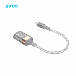 Адаптер BWOO Lightning — USB BZ70