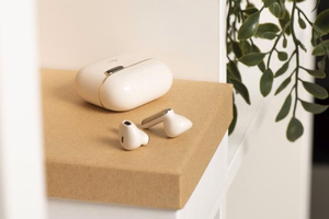 ART belaidės ausinės Bluetooth TWS + docking stotis Type C AP-TW-B4W balta