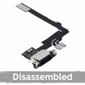 Įkrovimo jungtis suderinama su iPhone 16 Pro juodas titanas (100% originali išardyta)