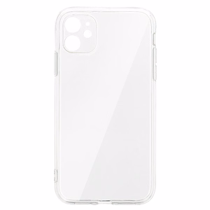 Galinis dėklas 2 mm iPhone 12 skaidrus