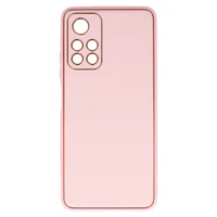 TEL PROTECT Luxury dėklas telefonui Xiaomi Redmi Note 11 5G/Note 11S 5G/Poco M4 Pro 5G šviesiai rožinis