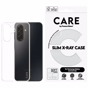 CARE by PanzerGlass Fashion X-Ray Dėklas for Samsung Galaxy M17 5G / A17 / A17 5G - skaidrus