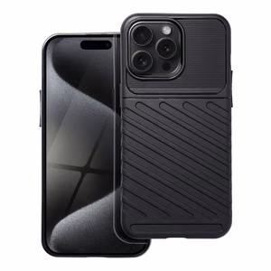 Чехол для iPhone 15 PRO MAX Thunder чёрный