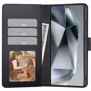 Tech-Protect Dėklas su pinigine Nothing Phone 3A Pro - matinis juodas