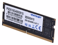 Patriot Memory Signature PSD516G480081S atminties modulis 16 GB 1 x 16 GB DDR5 4800 MHz