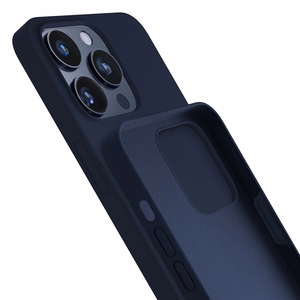 3mk Silikoninis dėklas iPhone 15 Pro Max - tamsiai mėlyna