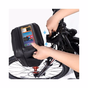 WILDMAN дорожная сумка для руля велосипеда с молнией WILDMAN GS9 3L черная