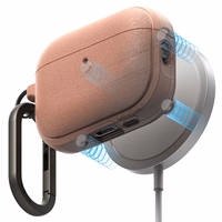 Ringke Onyx Magnetic MagSafe dėklas AirPods Pro 3 rožinis