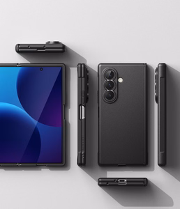 Ringke Onyx Flap MagSafe dėklas, skirtas Samsung Galaxy Z Fold 8 Ultra – juodas