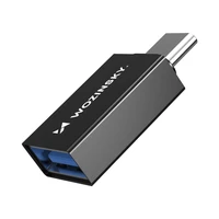 Wozinsky W10GY1S USB-C - USB-A 3.2 10Gb/s adapteris - juodas