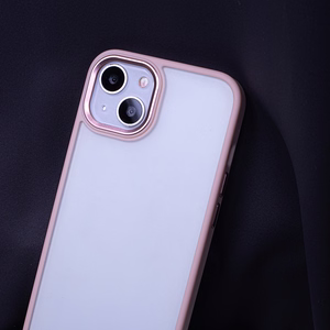 Satin Matt dėklas iPhone 14 Pro 6,1" rožinis