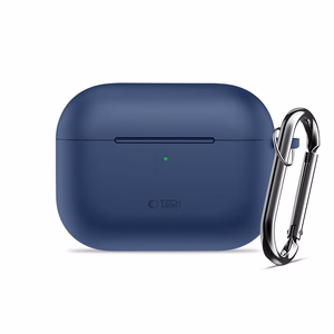 Tech-Protect Силиконовый чехол Hook для AirPods Pro - тёмно-синий