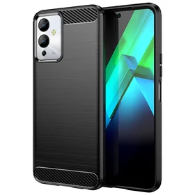 Karbono dėklas telefonui Infinix Note 12i (m) - juodas