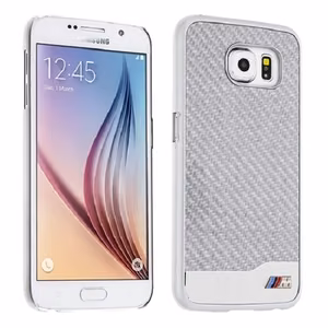 BMW жёсткий чехол для Samsung Galaxy S6 - серебряный