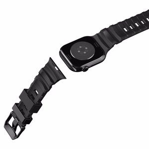 SPIGEN WBS2 dirželis APPLE WATCH 8 / 9 / 10 / 11 / SE / ULTRA (44 / 45 / 46 / 49 MM) juodas