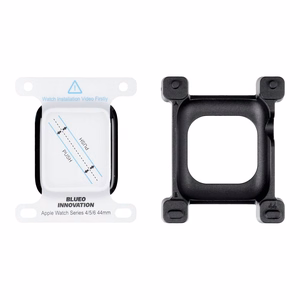 5D Mr. Monkey Apsauginis stiklas - Apple Watch SE / SE 2 / SE 3 44MM juodas (Strong HD)