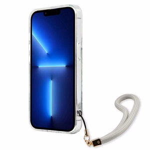 Guess GUHCP13LHFLSN iPhone 13 Pro / 13 6.1" žalias/žalias kietas dėklas Gėlių Dirželis