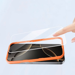 Tech-Protect Easy Set+ 3 vnt grūdintas stiklas iPhone 17 - skaidrus (m)