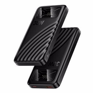 Išorinis akumuliatorius Hoco Q42, 10000 mAh, QC PD, 30 W, 3 A, juodas