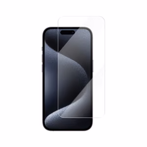 "Vmax" grūdintas stiklas 2,5D Normal Clear Glass, skirtas "iPhone 15 Pro 6,1"