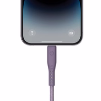 ENERGEA laidas Flow USB-C - LightningC94 MFI 1.5m violetinis 60W 3A PD Fast Charge