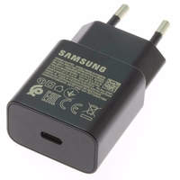 Samsung EP-T1510EBE 15W USB-C sieninis įkroviklis (OOB didmeninė – pakaitinė pakuotė) – juodas
