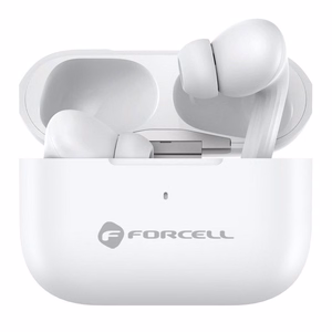 FORCELL F-AUDIO Master Pro belaidės ausinės bluetooth TWS baltos