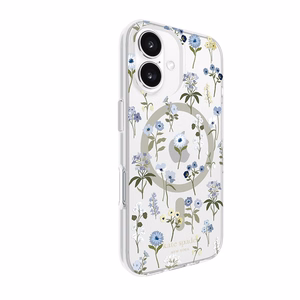 Kate Spade New York Protective MagSafe - Case for iPhone 16 (Precious Bloom)