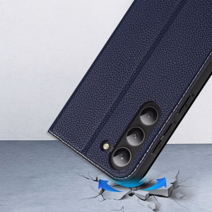 Dėklas Dux Ducis Skin X2 Samsung S916 S23 Plus 5G mėlynas