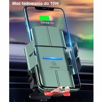 USAMS Indukcinis laikiklis US-CD133 10W Automatic ventiliacijos grotelėms juodas Starod CD133ZJ01