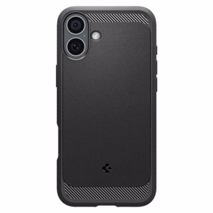 Spigen Rugged Armor Magnetinis dėklas iPhone 16 - juodas