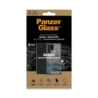 PanzerGlass HardCase antibakterinis karinio lygio sertifikuotas dėklas Samsung Galaxy S22 Ultra - permatomas