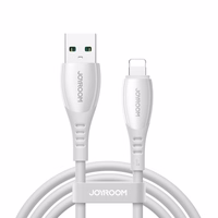 Joyroom S-A59 Vibrant Series 3A USB-A - Lightning laidas 1.2m - baltas