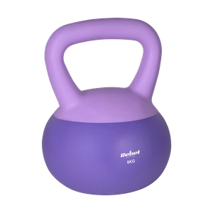 REBEL ACTIVE Soft Kettlebell minkšta vinilinė gira, 8 kg