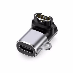 Tech-Protect Ultraboost USB-C kampinis adapteris Garmin laikrodžiui - pilkas