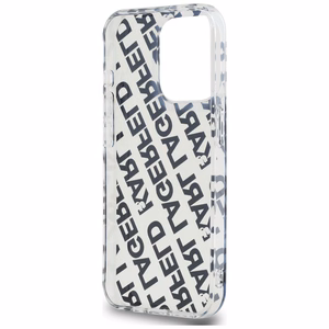 Karl Lagerfeld IML Fullover Logo dėklas telefonui iPhone 15 Pro Max - auksinis