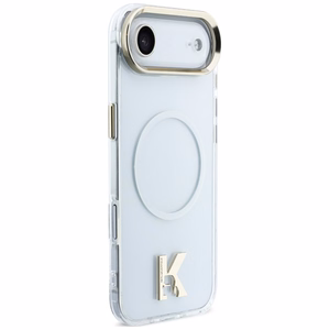 Karl Lagerfeld IML K Head Logo MagSafe Dėklas for iPhone Air - Clear