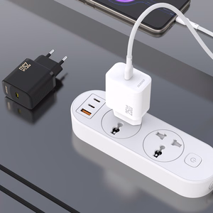 Dudao A27CEU PD 25W GaN SB-C Wall Įkroviklis with USB-C Laidas - Juodas