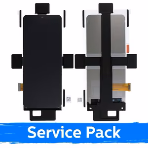 LCD ekranas suderinamas Samsung F731 Z Flip5 (vidinis) juodas (Service Pack) (NF versija)