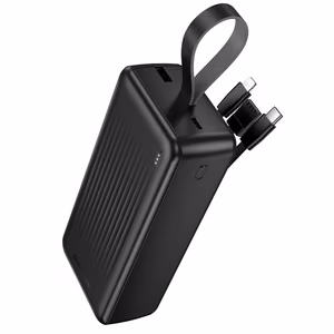 Borofone Power Bank 30000mAh BJ79B Clever - USB - with Type C and Lightning cables black