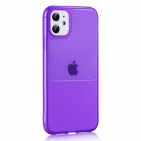 TEL PROTECT langelis dėklas telefonui Iphone 12 Mini, violetinis