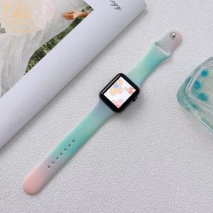 Silikoninis dirželis Apple Watch 42/44/45/49MM (97+110) mėtinis