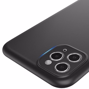Plonas silikoninis dėklas telefonui Huawei nova Y61 - juodas