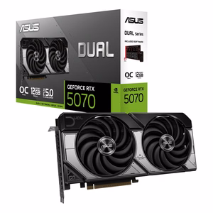 ASUS Dual NVIDIA GeForce RTX 5070 OC 12 GB Vaizdo plokštė