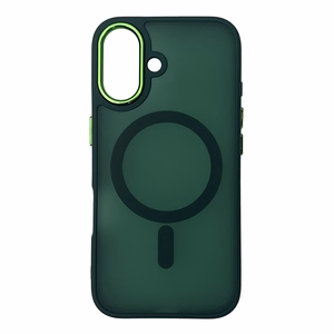 Wozinsky Mados dėklas Magnetinis Samsung Galaxy S25 - Žalias