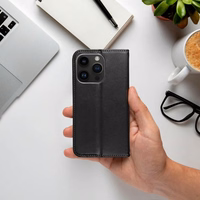 Dėklas Smart Magnetic Samsung A155 A15 4G/A156 A15 5G juodas