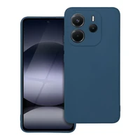 Minkštas dėklas telefonui XIAOMI Redmi Note 14 4G (GLOBAL - 164,84mm x 78,15mm x 8,16mm) tamsiai mėlynas