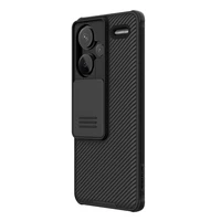 Nillkin CamShield Pro dėklas telefonui Xiaomi Redmi Note 13 Pro+ 5G - juoda