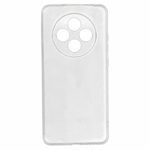 Itin plonas 1mm dėklas telefonui Oppo Reno 12F 5G permatomas